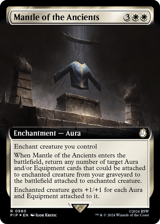 Mantle of the Ancients (0980) (Extended Art) - Surge Foil