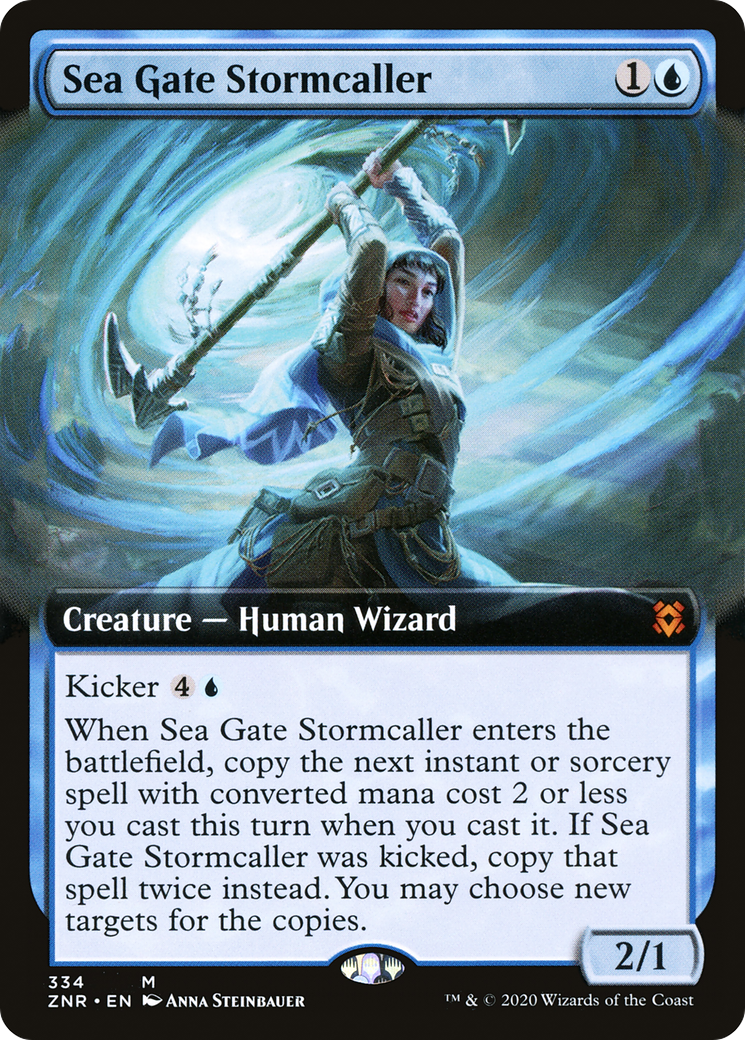 Sea Gate Stormcaller (334) (Extended Art) - Foil