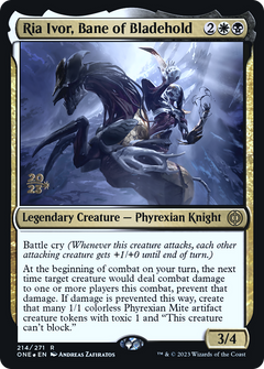 Ria Ivor, Bane of Bladehold (214) (Prerelease) - Foil