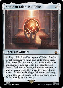 Apple of Eden, Isu Relic - Foil