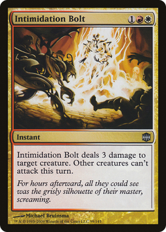 Intimidation Bolt - Foil