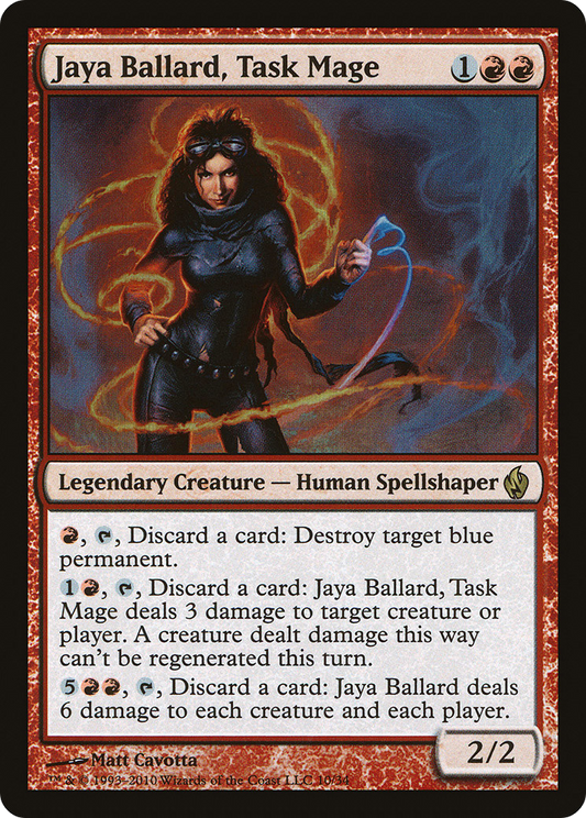 Jaya Ballard, Task Mage - Foil