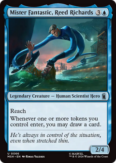 Mister Fantastic, Reed Richards (0066) (MSH) - Foil