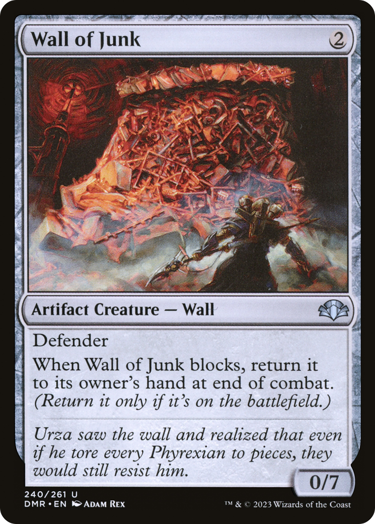 Wall of Junk - Foil