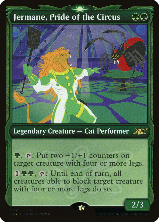 Jermane, Pride of the Circus (504) (Showcase) - Galaxy Foil