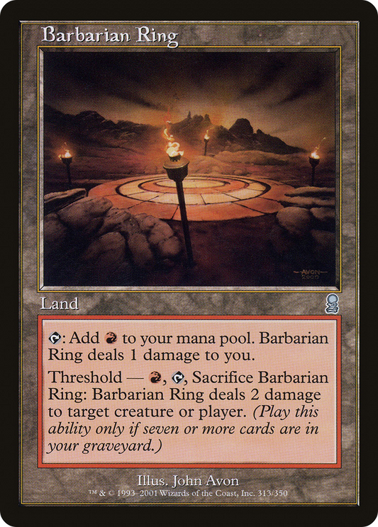 Barbarian Ring - Foil