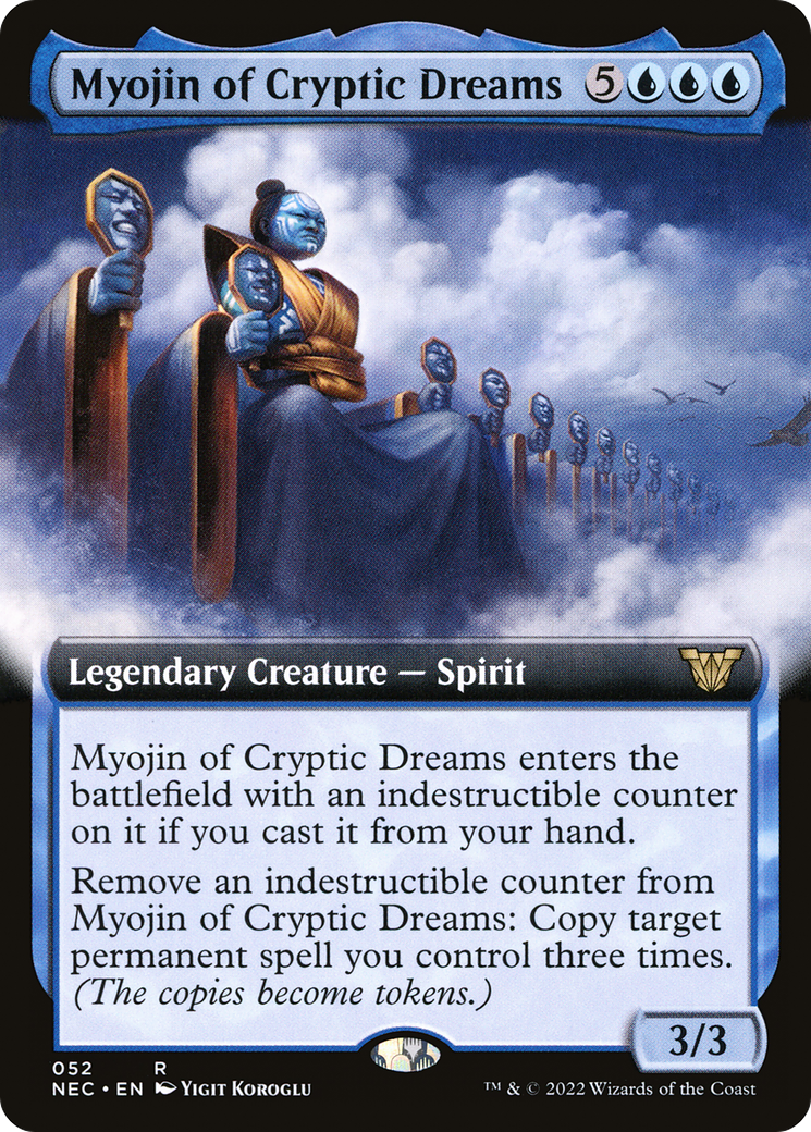 Myojin of Cryptic Dreams (052) (Extended Art)
