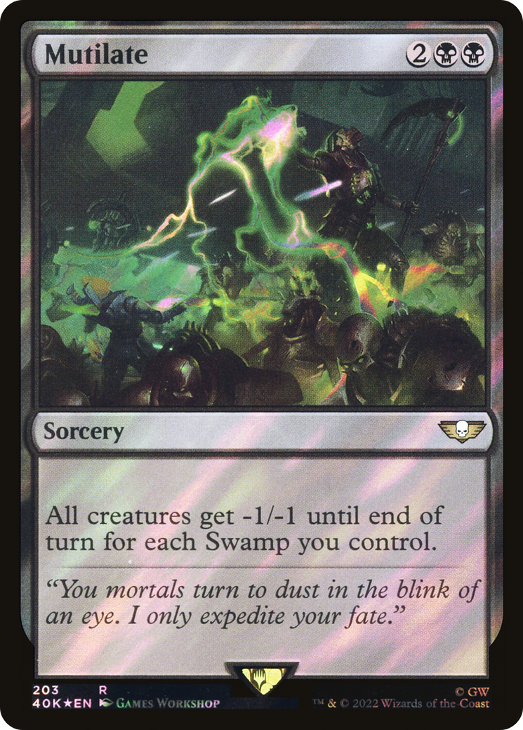 Mutilate - Surge Foil