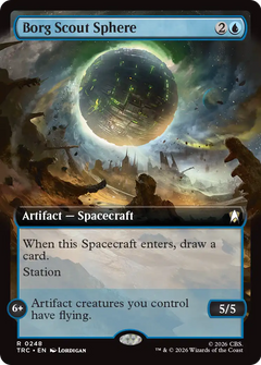 Borg Scout Sphere (0248) (Extended Art) (TRC)