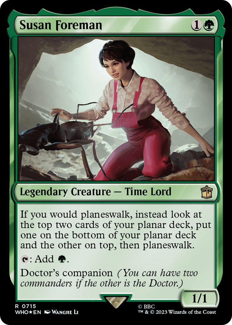 Susan Foreman (0715) - Surge Foil
