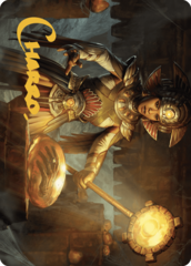 Curator of Sun's Creation (18/81) Art Card (ALCI) - Gold-Stamped Signature