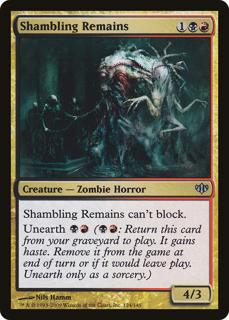 Shambling Remains - Foil