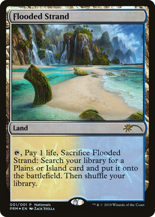 Flooded Strand (001) (Nationals) - Foil
