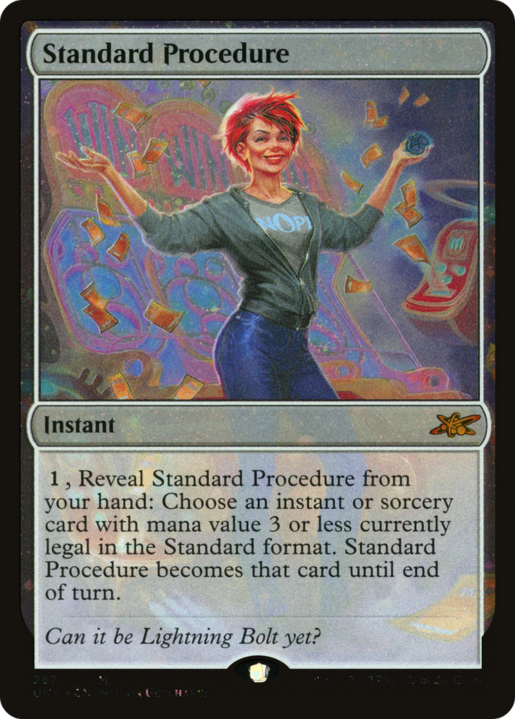 Standard Procedure (287) - Galaxy Foil