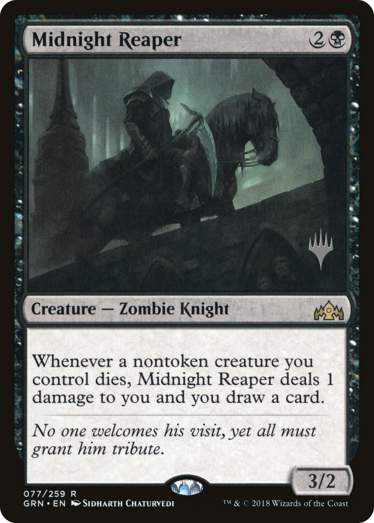 Midnight Reaper (077) (Promo Pack) - Foil