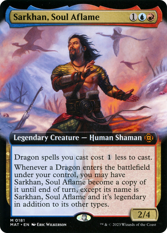 Sarkhan, Soul Aflame (0181) (Extended Art)