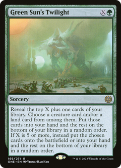 Green Sun's Twilight - Foil