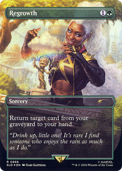 Regrowth (0866) (Borderless) - Foil