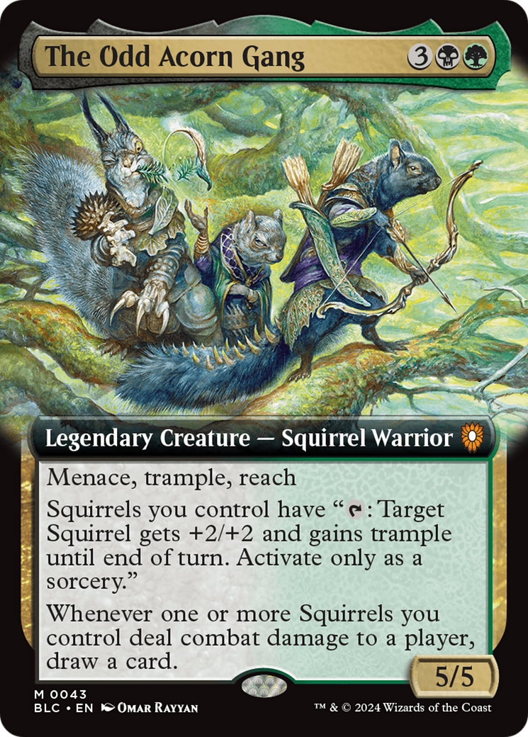 The Odd Acorn Gang (0043) (Extended Art) - Foil