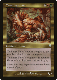 Yavimaya Kavu - Foil
