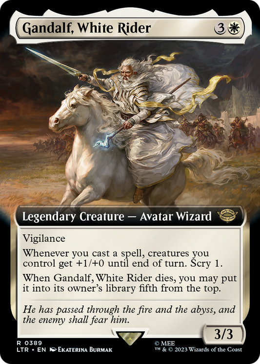 Gandalf, White Rider (0389) (Extended Art)