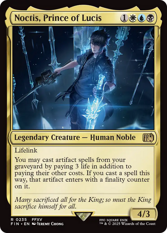 Noctis, Prince of Lucis - Foil
