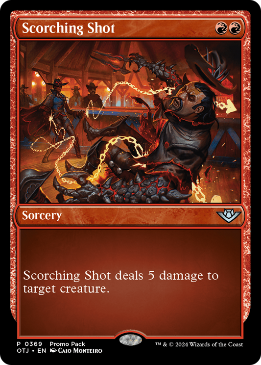 Scorching Shot (0369) (Promo Pack) - Foil