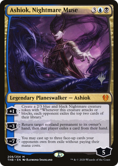 Ashiok, Nightmare Muse (208) (Promo Pack) - Foil