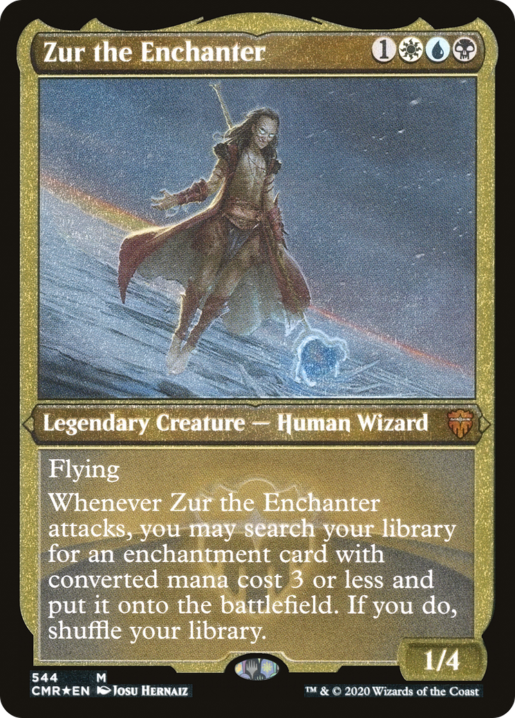 Zur the Enchanter - Foil Etched