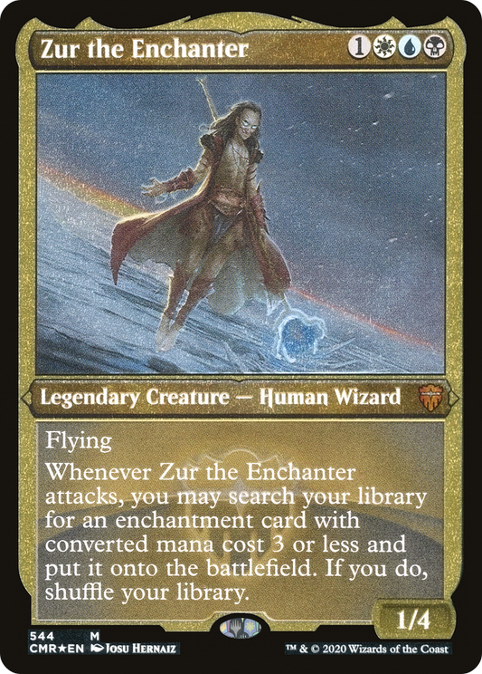 Zur the Enchanter - Foil Etched