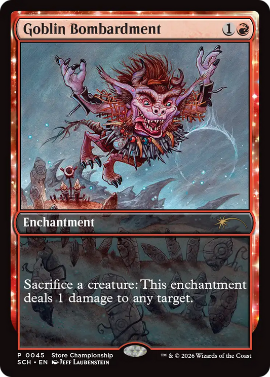 Goblin Bombardment (0045) (Store Championship) (SCH)
