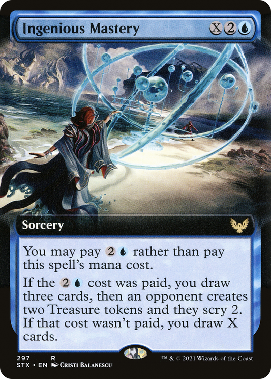 Ingenious Mastery (297) (Extended Art) - Foil