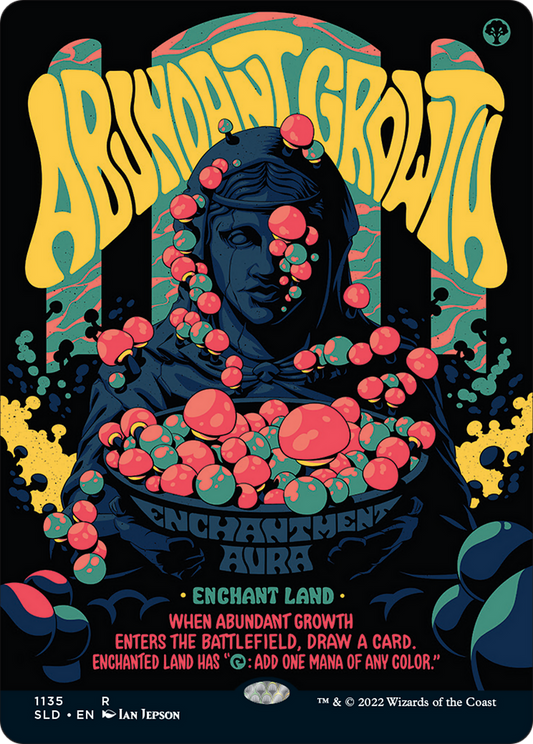 Abundant Growth (1135) (Showcase) - Foil
