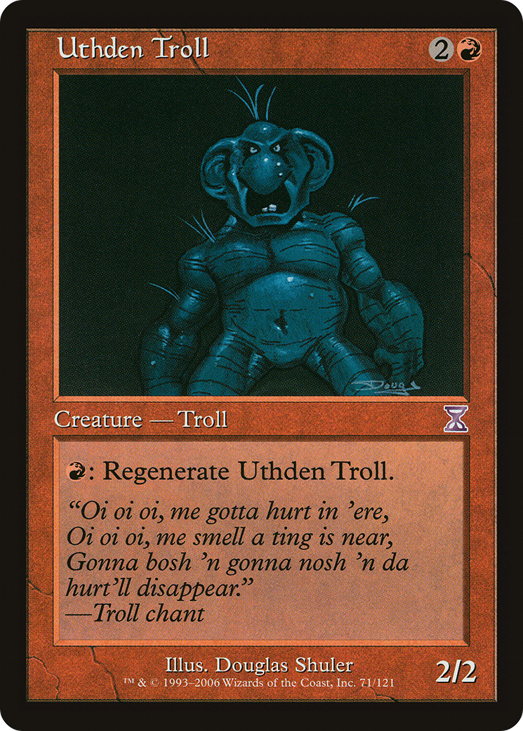 Uthden Troll - Foil