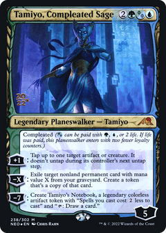 Tamiyo, Compleated Sage (238) (Prerelease) - Foil