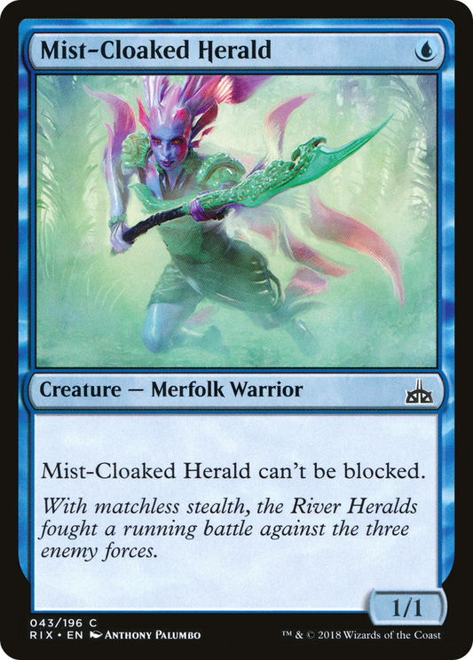 Mist-Cloaked Herald - Foil