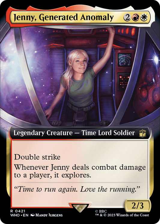 Jenny, Generated Anomaly (0421) (Extended Art) - Foil