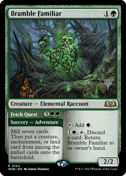 Bramble Familiar // Fetch Quest (0164) (Promo Pack) - Foil