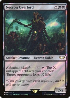 Necron Overlord - Surge Foil