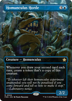 Homunculus Horde (0308) (Borderless) - Foil