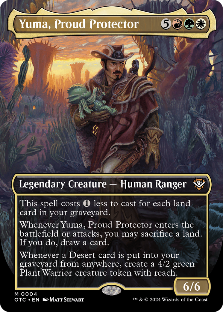 Yuma, Proud Protector (0004) (Borderless) - Foil