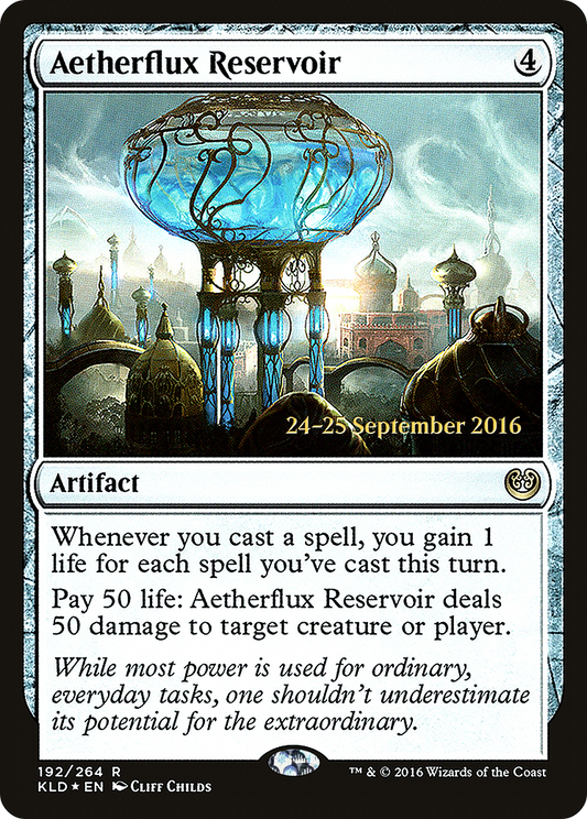 Aetherflux Reservoir (192) (Prerelease) - Foil