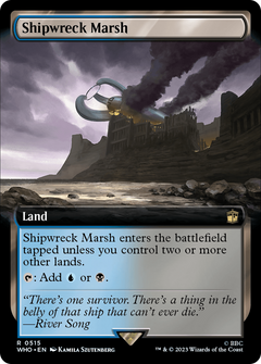 Shipwreck Marsh (0515) (Extended Art) - Foil