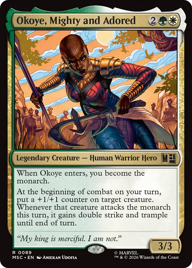 Okoye, Mighty and Adored (0089) (MSC) - Foil