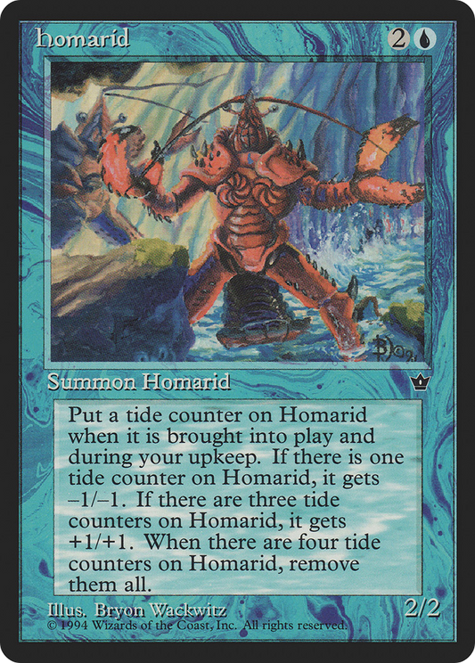 Homarid (Illus. Bryon Wackwitz)