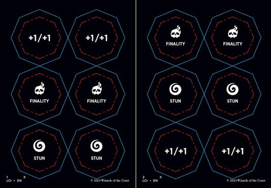 Punch (1) // Punch (2) Double-Sided Punch-Out Token (MLCI)