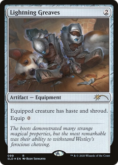 Lightning Greaves (099) - Foil