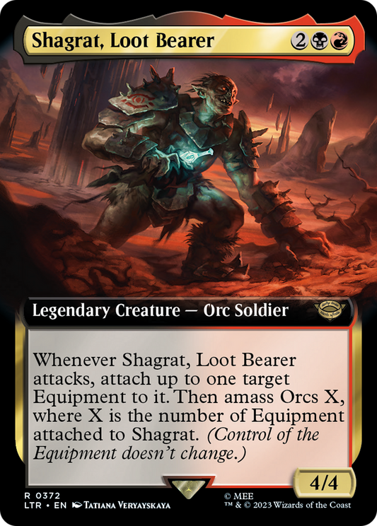 Shagrat, Loot Bearer (0372) (Extended Art)
