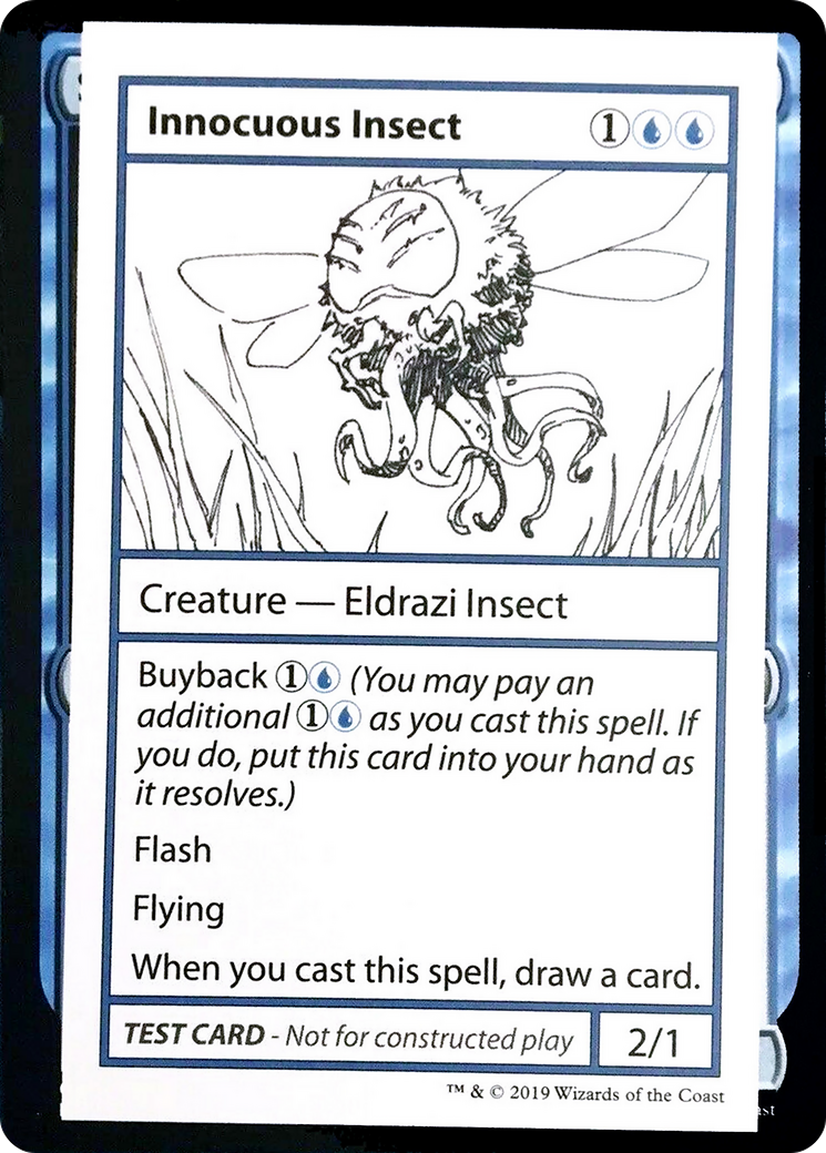 Innocuous Insect (No PW Symbol)