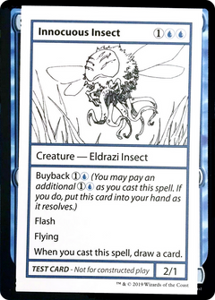 Innocuous Insect (No PW Symbol)